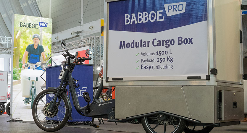TransportfahrrÃ¤der auf Eurobike