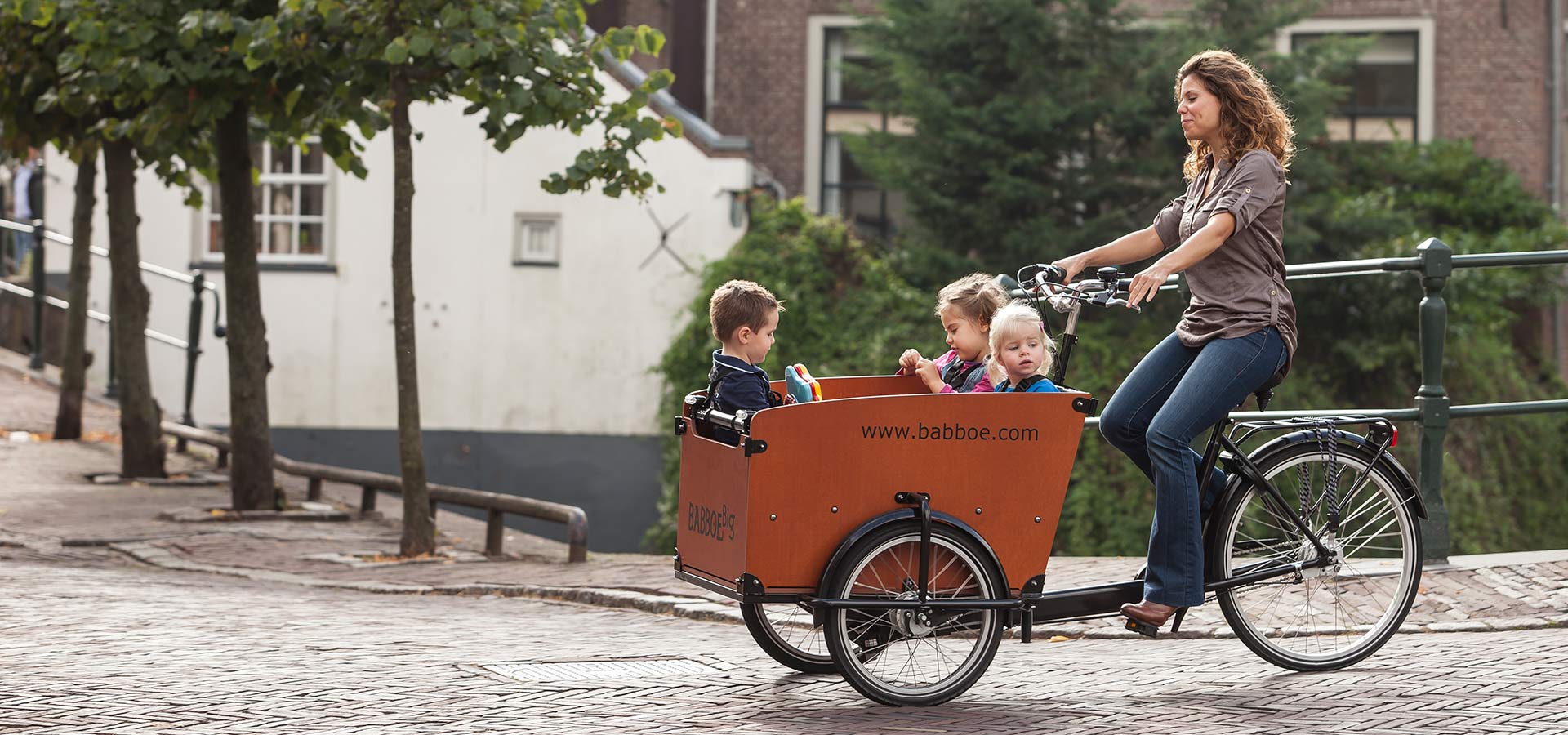 Babboe Big Kindertransport Fahrrad