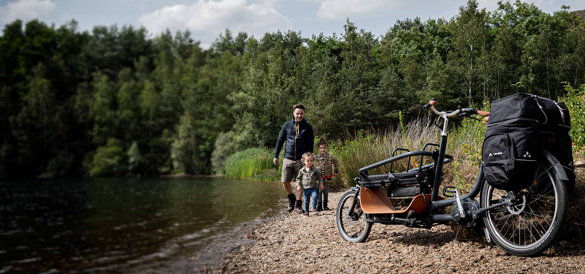 Eltern-Kind-Tandem Babboe Slim