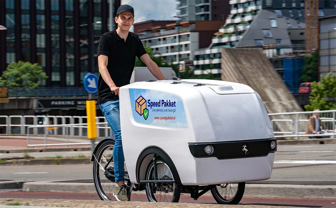 Cargo Trike mit eigenem Logo Cargo Trike mit eigenem Logo