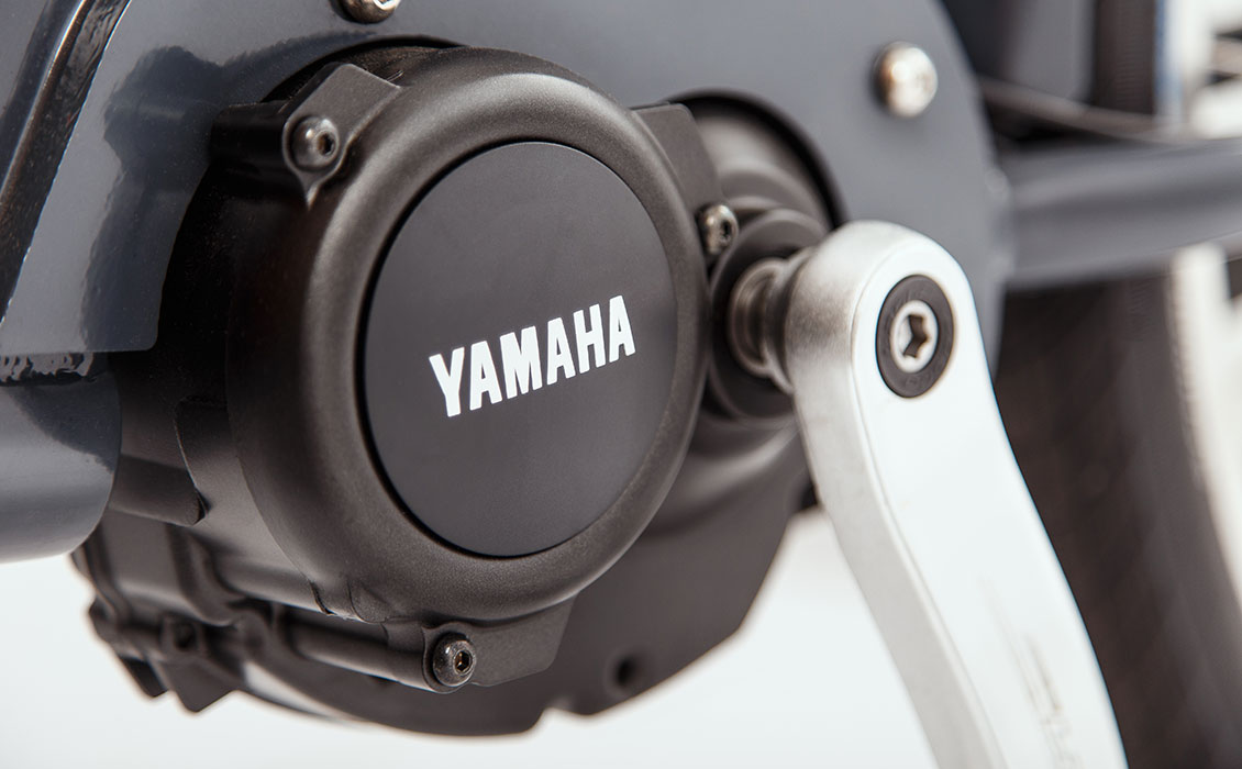 Kleines Lastenrad mit Yamaha Mittelmotor - Für eine natürliche Tretunterstützung